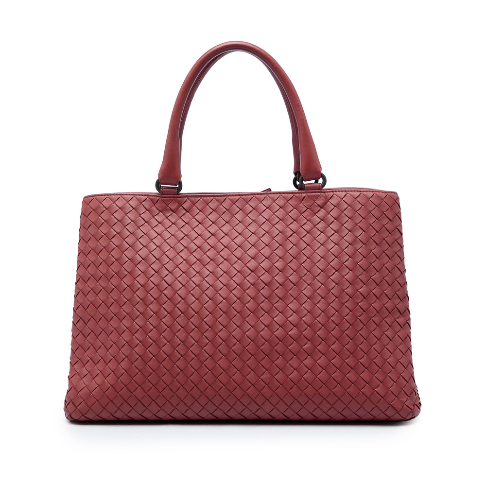 Pre-Loved Bottega Veneta Nappa Intrecciato Milano Tote